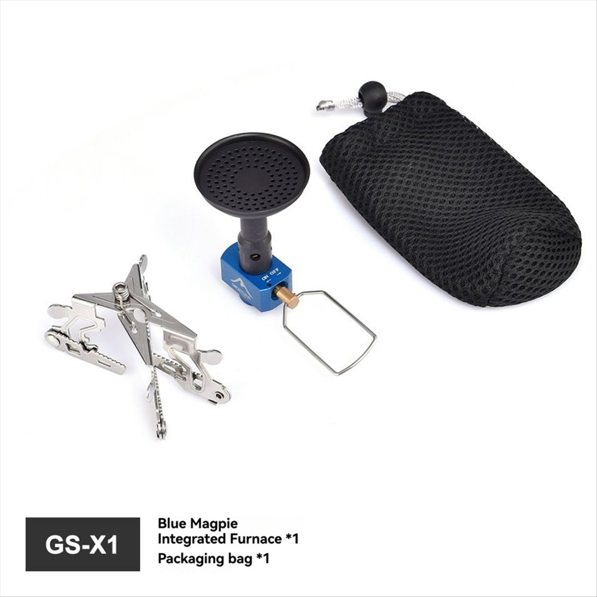 Camping Cooking Gas Stove - ABJV アウトドアキャンプ用ガスバーナー 3300W イグナイター付き - キャンプやサバイバル用のポータブルストーブ