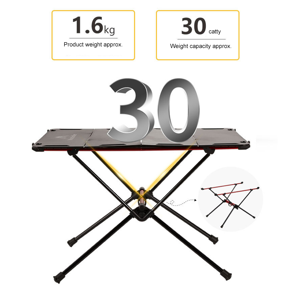 Camping Cooking Table - 折りたたみキャンプテーブル 軽量アウトドア折りたたみテーブル アルミ合金製折りたたみテーブル 多機能ビーチBBQクッキングテーブル