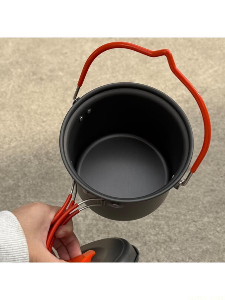 Camping Cooking Meals - U2JB 1.4L キャンプ調理器具ハードアルミニウムポットバックパッキングハイキングの使用に適しています