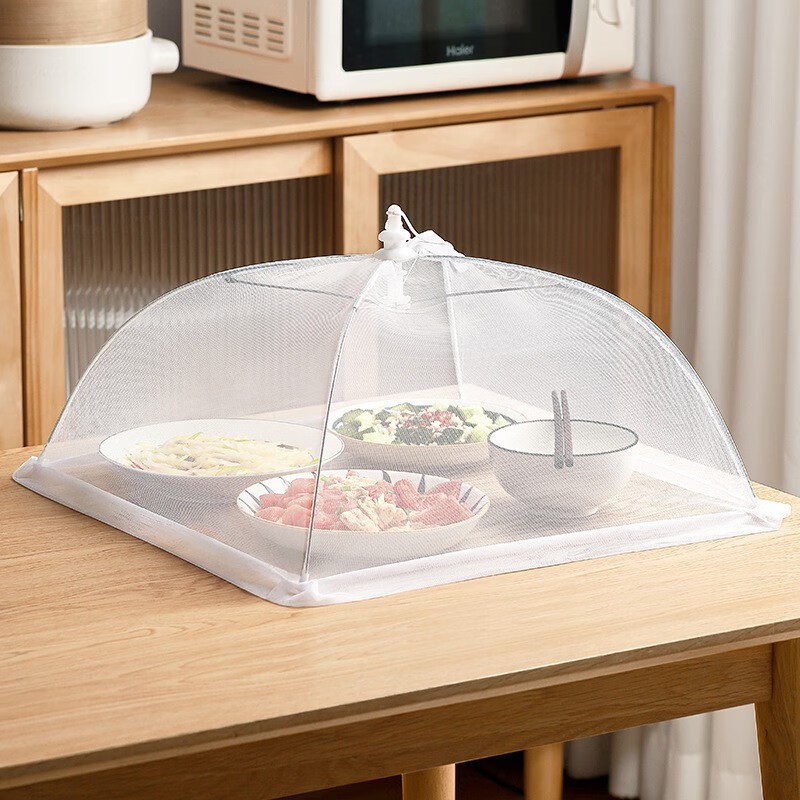 Camping Cooking Meals - 多機能メッシュフードカバー折りたたみ式屋外ピクニックネットフードテントキャンプ用虫よけスクリーン折りたたみ式食器カバー家庭用