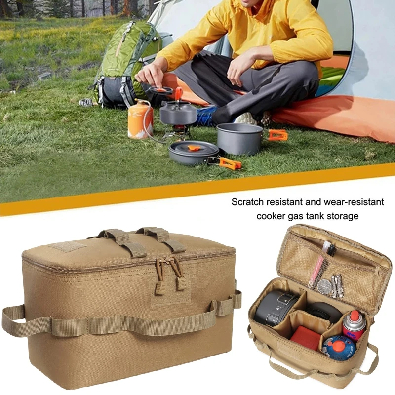 キャンプガスタンク収納袋屋外大容量グランドネイルツールバッグ - Camping Cooking With Gas のレビューと価格