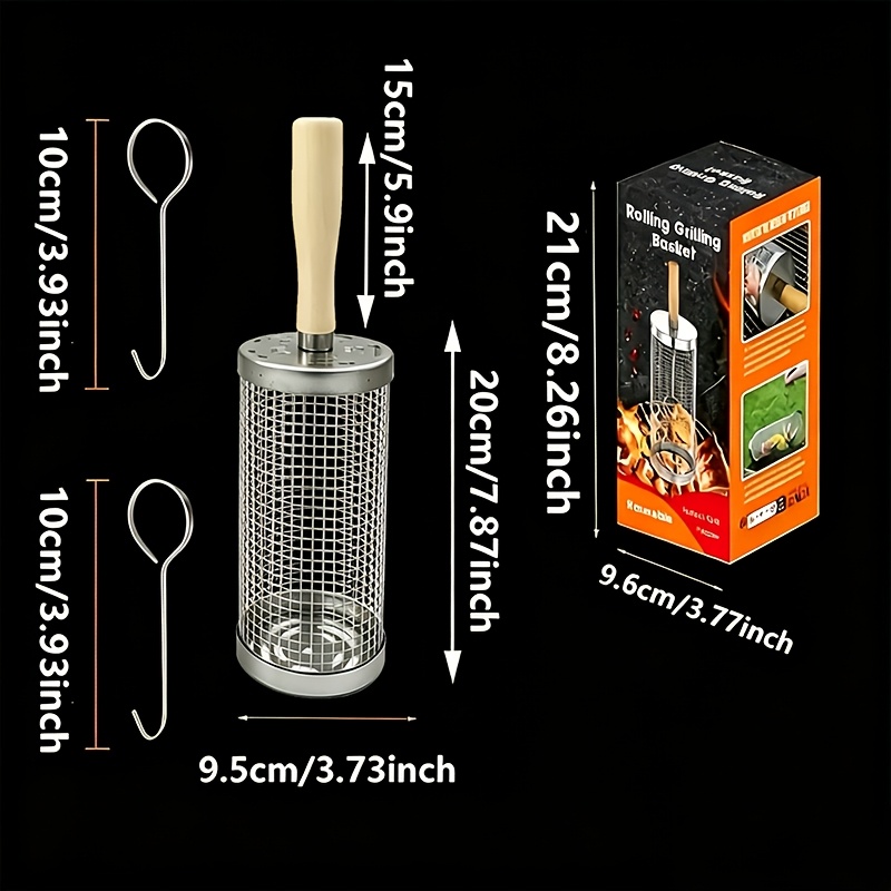 3個セット ステンレス製 BBQケージバスケットセット ポー - Camping Cooking Trangia のレビューと価格