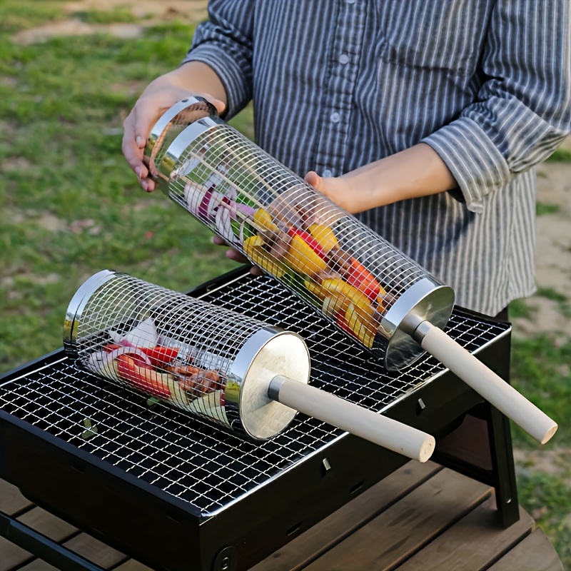 3個セット ステンレス製 BBQケージバスケットセット ポー - Camping Cooking Trangia のレビューと価格