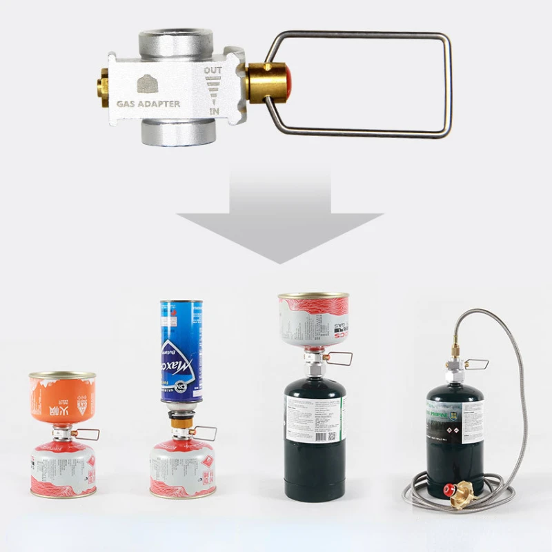 屋外キャンプ用ガス詰め替えアダプター,ブタン,双方向充電器, - Camping Cooking Gas Stove のレビューと価格