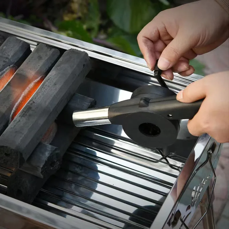 屋外調理バーベキューブロワーポータブルハンドクランクファンエ - Camping Cooking Trangia のレビューと価格