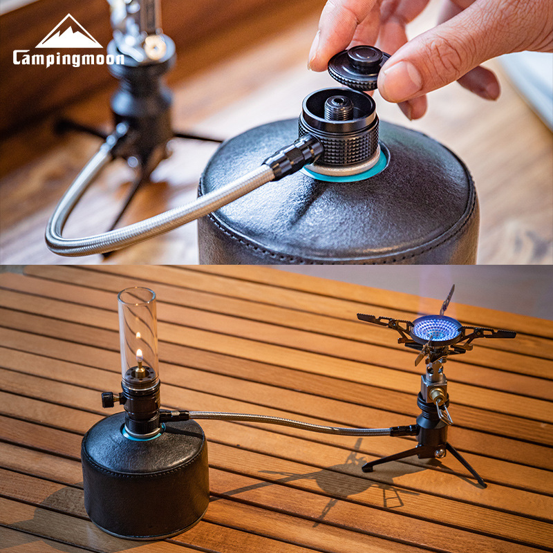 BKZ23-OD ガスランプ/ストーブ用自動遮断ガス三脚アダ - Camping Cooking Tripod のレビューと価格