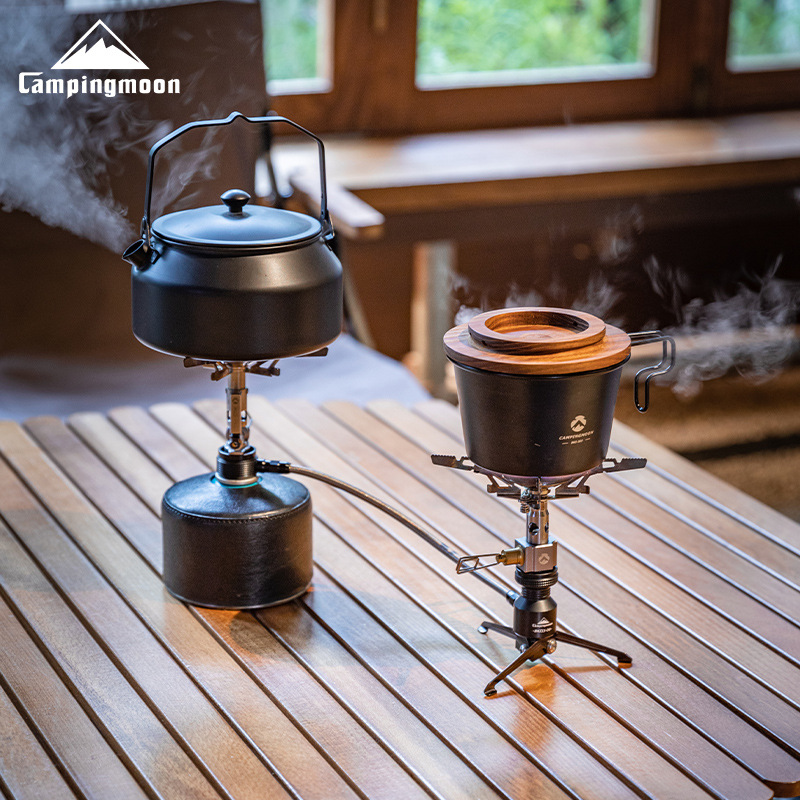 BKZ23-OD ガスランプ/ストーブ用自動遮断ガス三脚アダ - Camping Cooking Tripod のレビューと価格