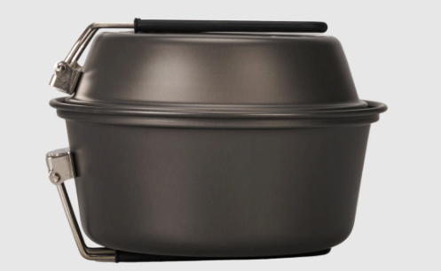 軽量アルミ合金キャンプ調理器具セット 3 ピースポットパンケ - Camping Cooking Kettle のレビューと価格