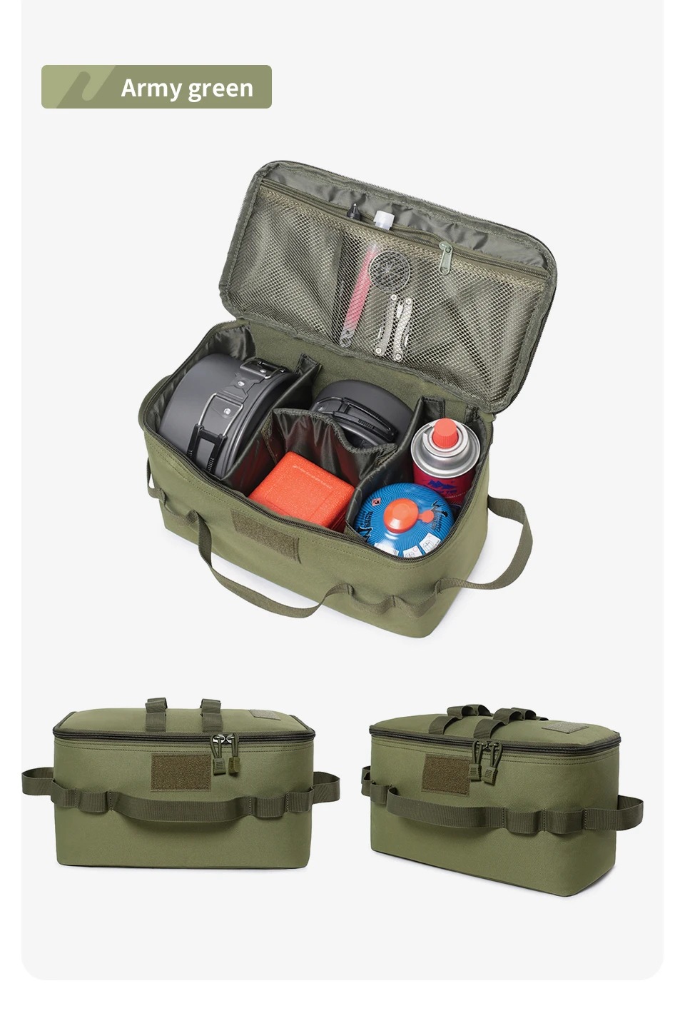 屋外キャンプ用ガスタンク収納バッグ 大容量 グラウンドネイル - Camping Cooking With Gas のレビューと価格