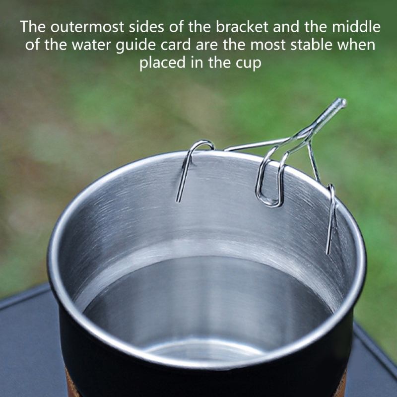 スチールコーヒースパウトコントロール継手はポータブルコーヒー - Camping Cooking Kettle のレビューと価格