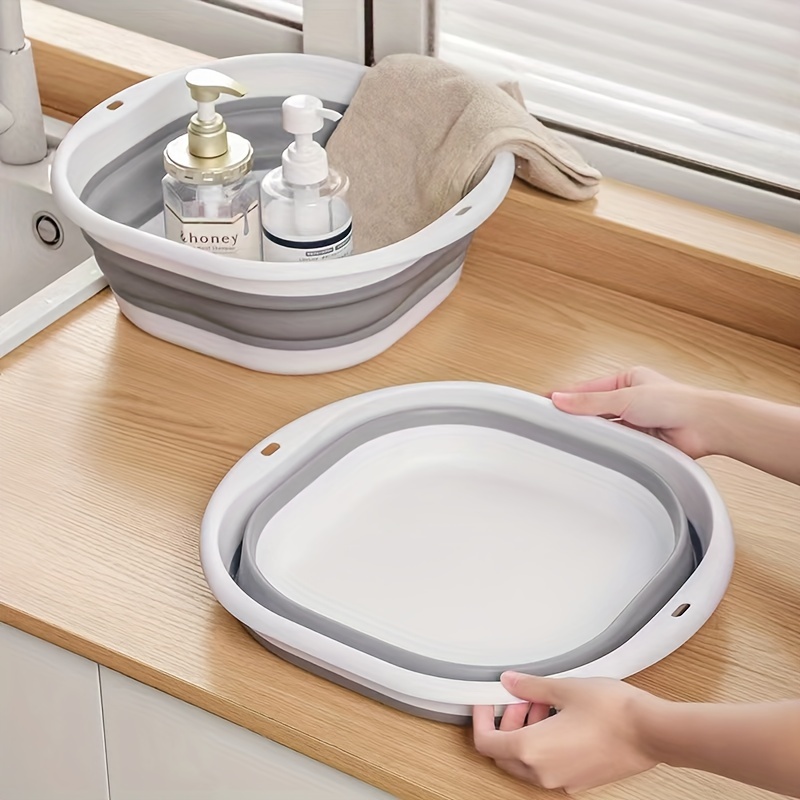 3 パック折りたたみ浴槽洗面台ランドリーバスケット省スペース - Camping Cooking Meals のレビューと価格