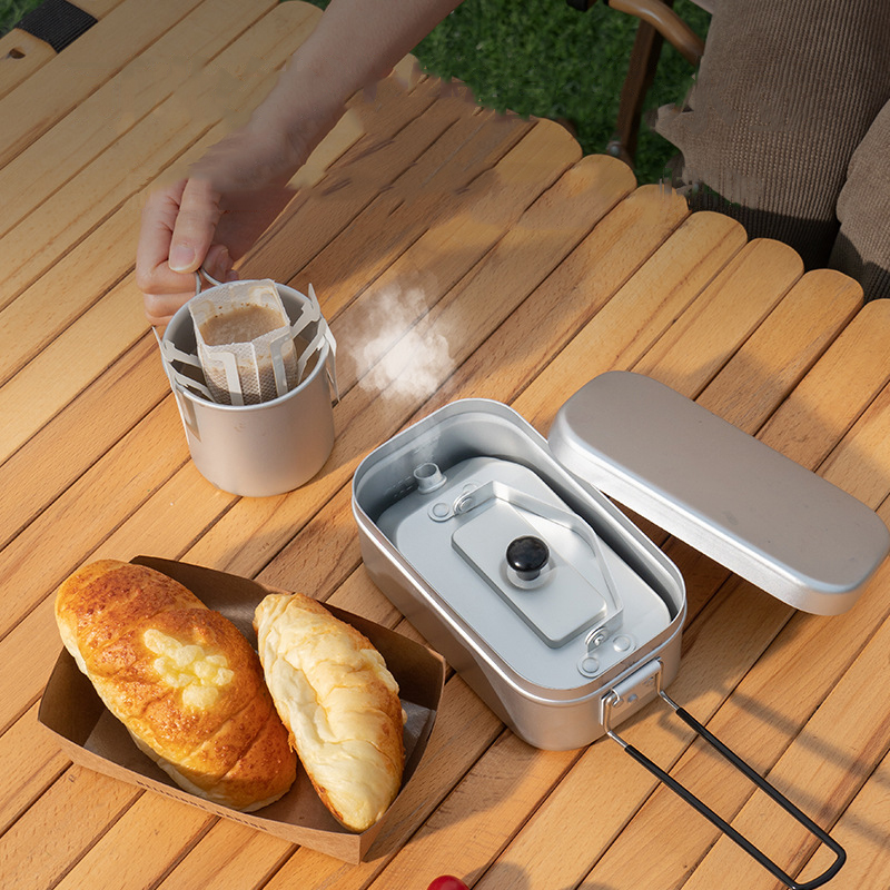 超軽量ポータブルピクニックケトル、キャンプティーポット、コー - Camping Cooking Kettle のレビューと価格