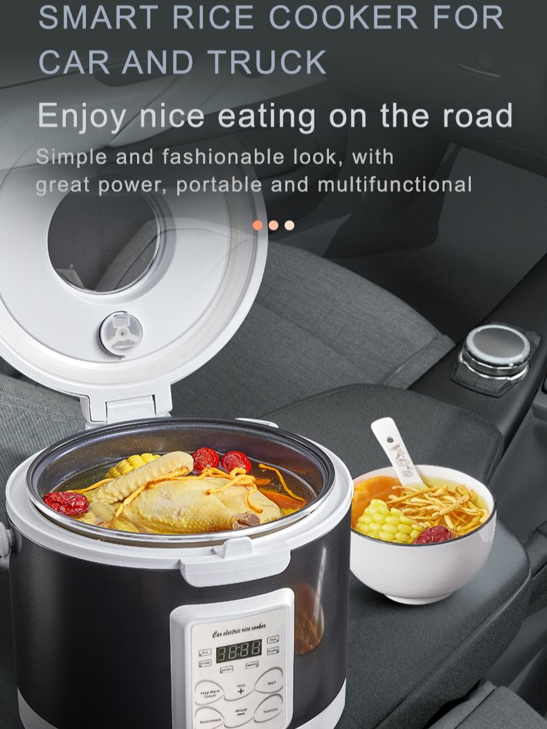 24V炊飯器トラック用スープスチーマー加熱式ランチボックスミ - Camping Cooking Meals のレビューと価格