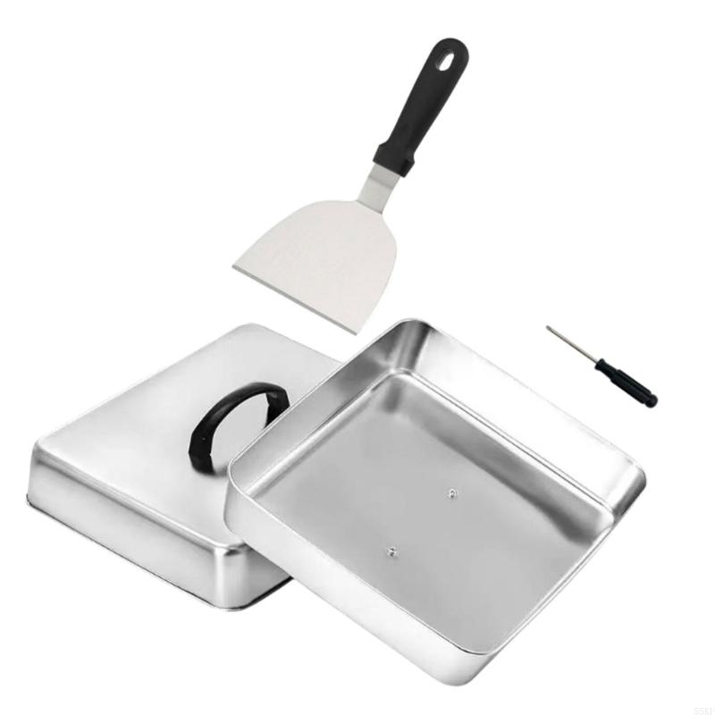 メルト用・温かい食事用 角型フラットトップカバー 55KF - Camping Cooking Meals のレビューと価格