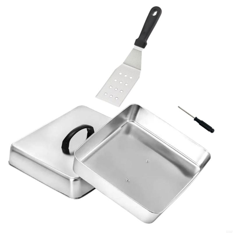 メルト用・温かい食事用 角型フラットトップカバー 55KF - Camping Cooking Meals のレビューと価格