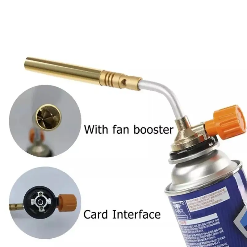屋外キャンプバーベキューポータブル溶接ヒートガン機器ブタンバ - Camping Cooking Gas Stove のレビューと価格