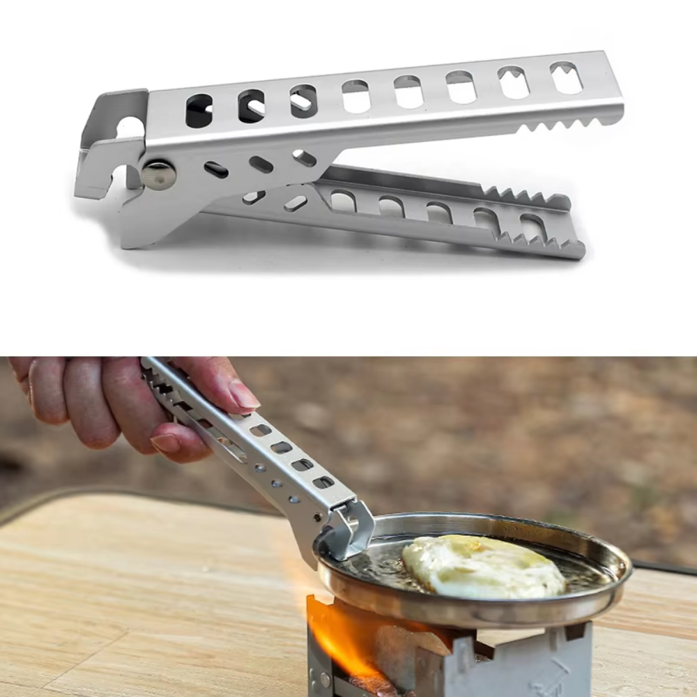 屋外用アルミ製耐熱合金クリップボウルグリッパーホルダー、ポー - Camping Cooking Kettle のレビューと価格