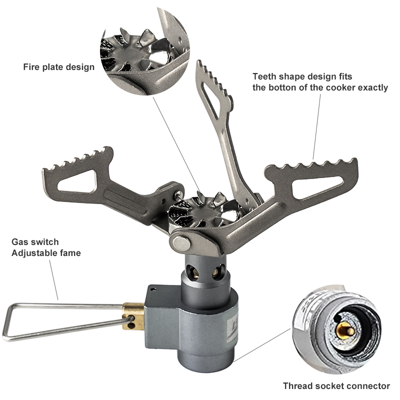 BRS 屋外ガスストーブミニキャンプガスバーナー 25 グラ - Camping Cooking Gas Stove のレビューと価格