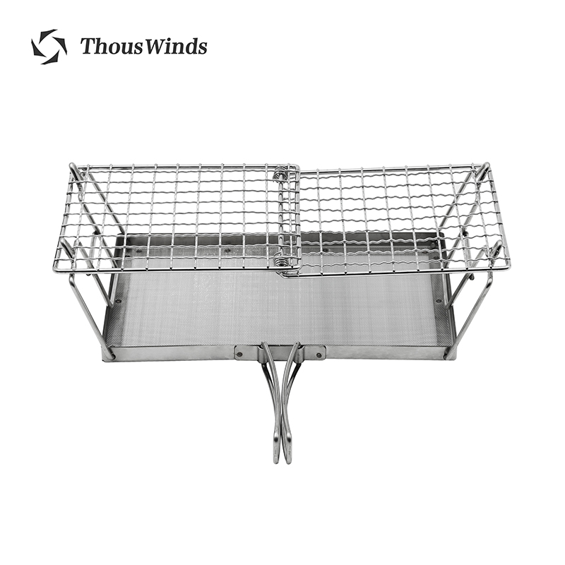 Thous Winds屋外ポータブルバーベキューグリル多機能 - Camping Cooking Mesh のレビューと価格