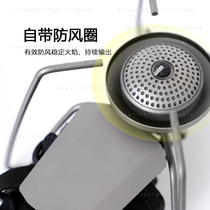 マイクロレギュレーター付きスパイダーストーブ、純チタン製ポー - Camping Cooking Gas Stove のレビューと価格