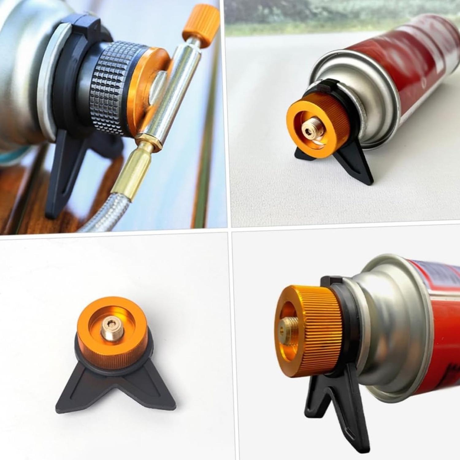 プロパンタンク部品 ガスタンクアダプター キャンプ用品 小型 - Camping Cooking Gas Stove のレビューと価格