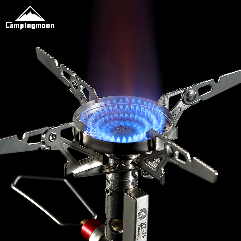 CAMPINGMOON XT-2F Xuanfeng チタン - Camping Cooking Gas Stove のレビューと価格
