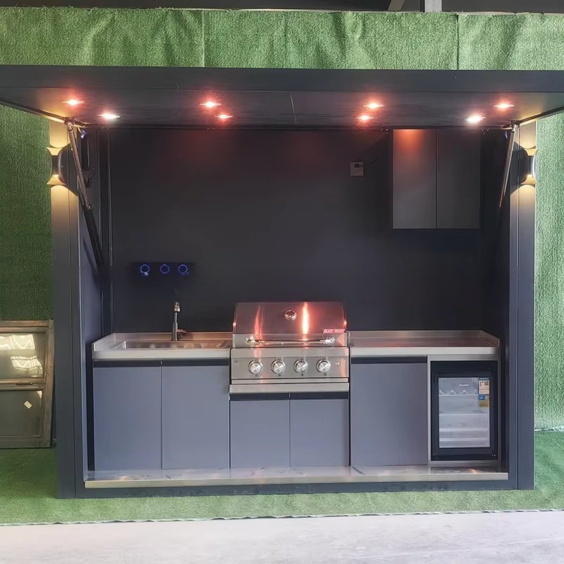 ポータブル屋外キッチンポッド 防水 全天候型調理ステーション - Camping Cooking Easy のレビューと価格