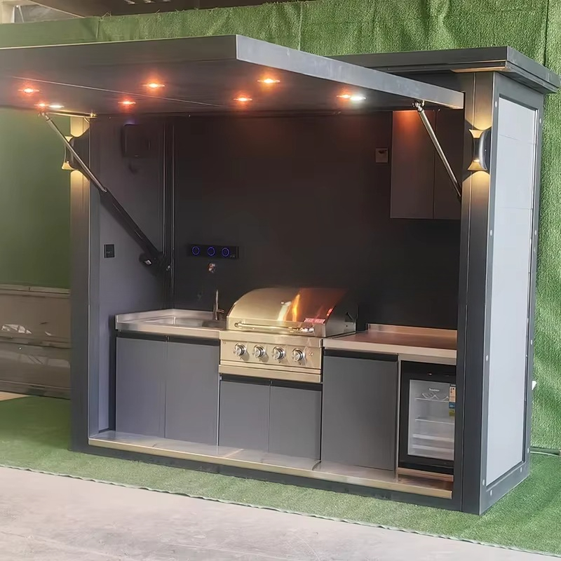 ポータブル屋外キッチンポッド 防水 全天候型調理ステーション - Camping Cooking Easy のレビューと価格