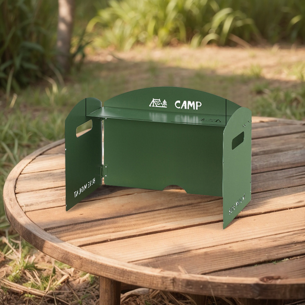折りたたみ式キャンプガスストーブフロントガラス収納層付きガス - Camping Cooking Fuel のレビューと価格