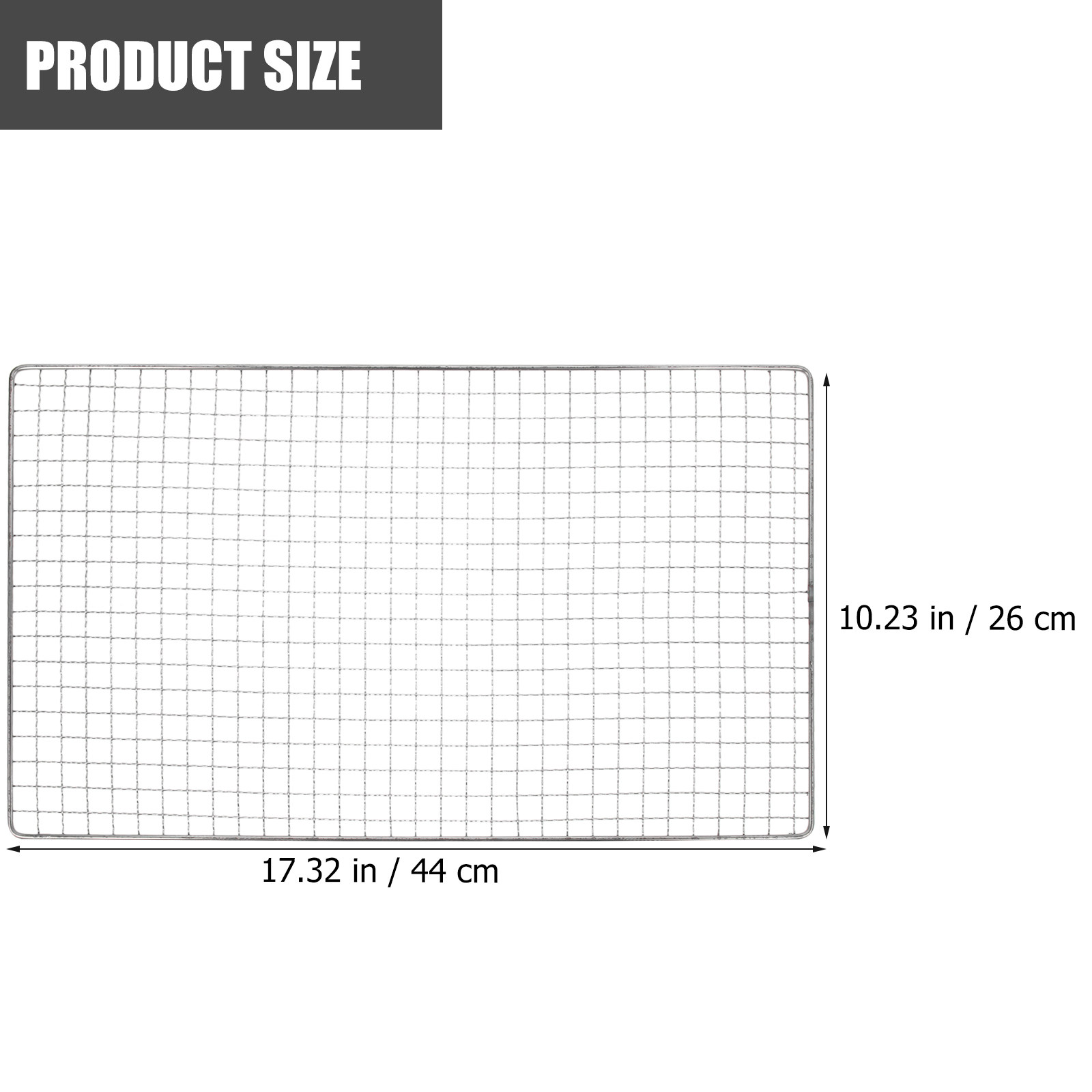 2個入り ステンレス製 BBQグリルメッシュ ノンスティック - Camping Cooking Mesh のレビューと価格