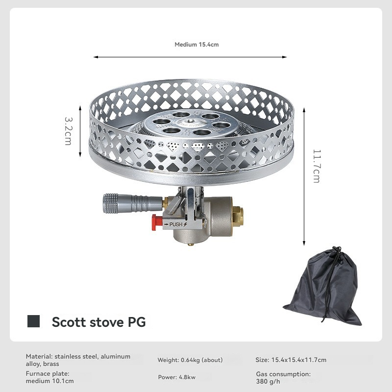 CAMPINGMOON PG-4 スコットプロパンストーブ  - Camping Cooking Gas Stove のレビューと価格